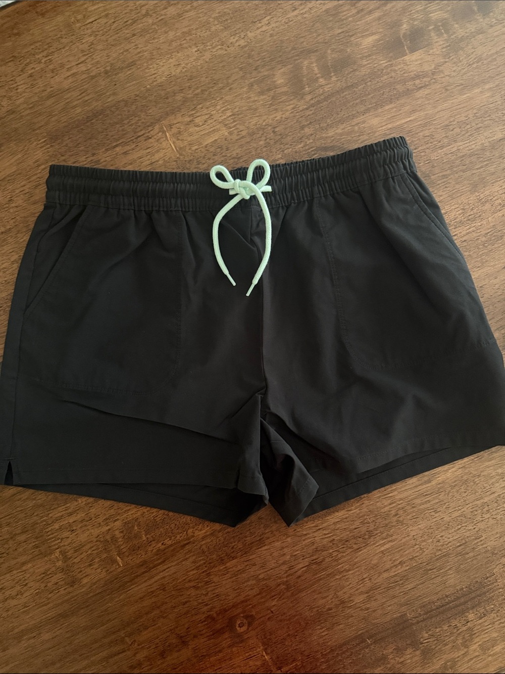 United by Blue impact collection black performance shorts